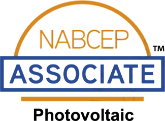 Sello NABCEP Associate en Photovoltaic